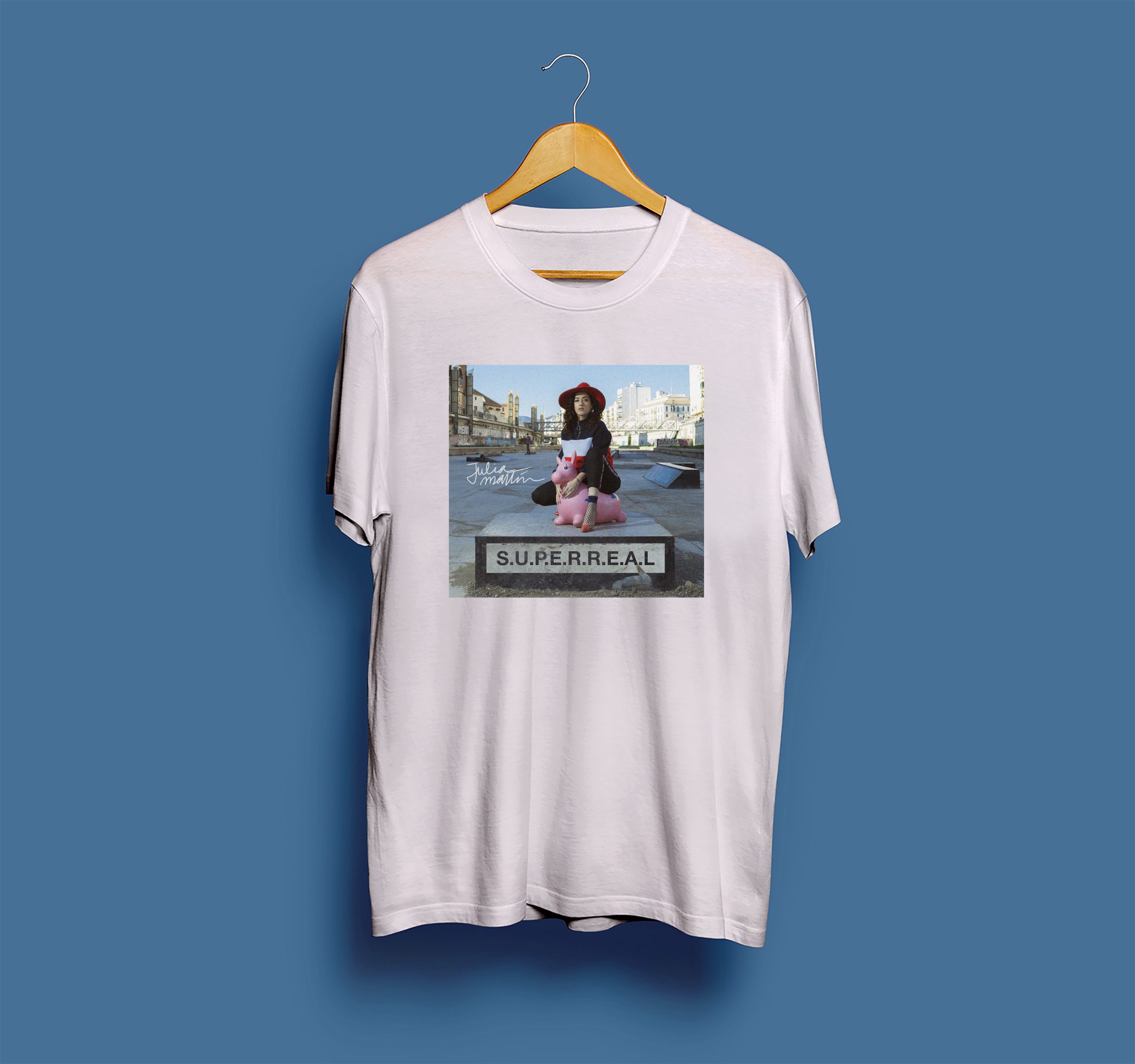 Camiseta Blanca S.U.P.E.R.R.E.A.L (Cover Edition) - Imagen 3