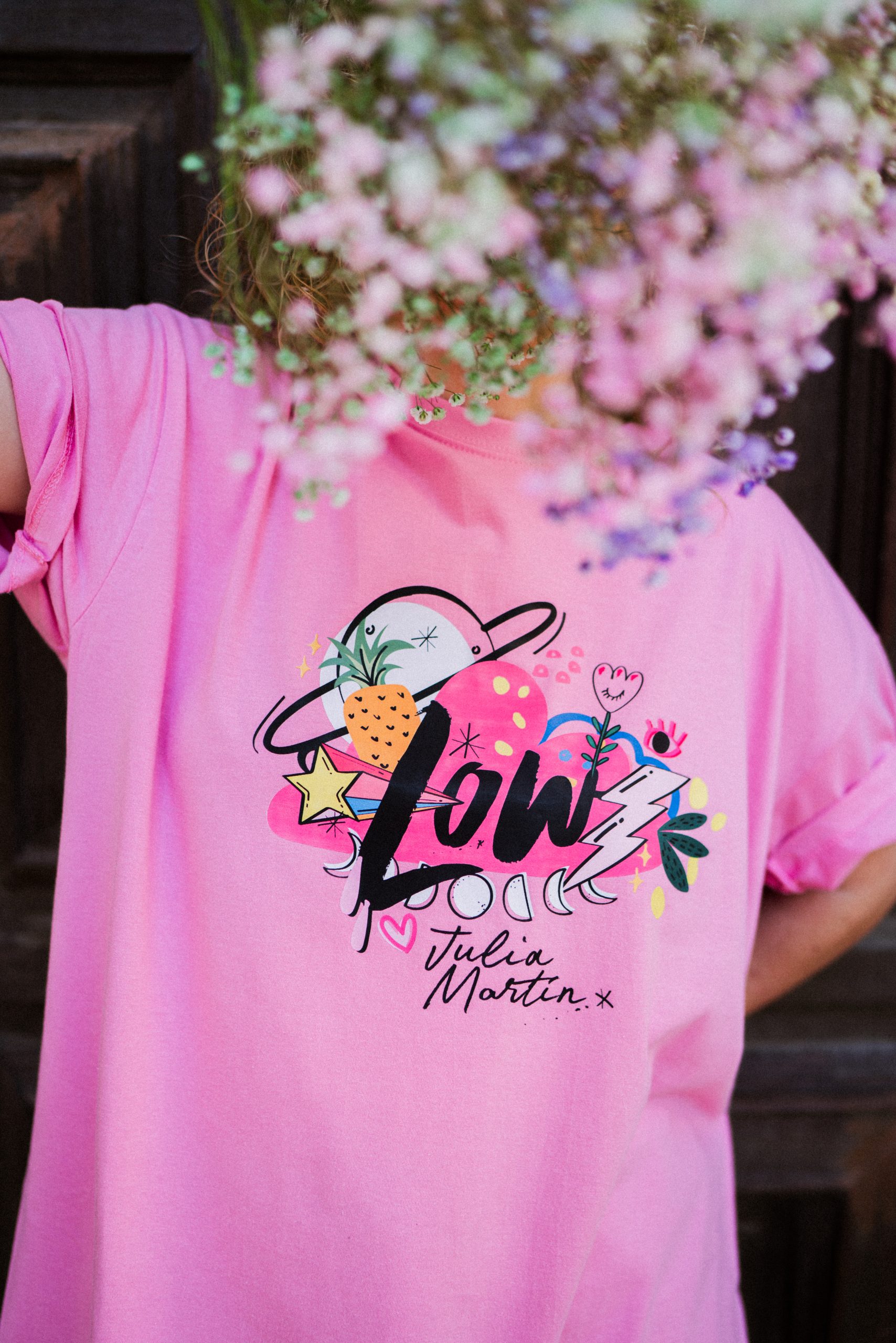 Camiseta Rosa LOW (LOGO EDITION)